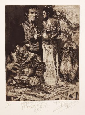 The Puppet Merchant. (The Puppet Master series). Plate 5