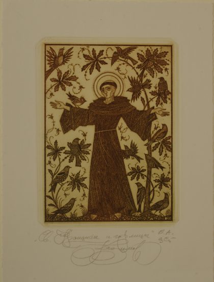 St. Francis and the Turtledoves
